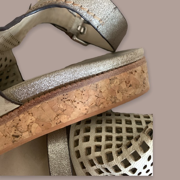 Naked Feet Aries Ankle Strap Comfortable Cushion Sandals Shoes Woman’s 9.5 - Picture 6 of 8